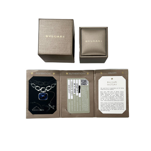 BVLGARI Serpenti Fashion Ring in 18k Rose Gold 0.34 CTW - Picture 4 of 4